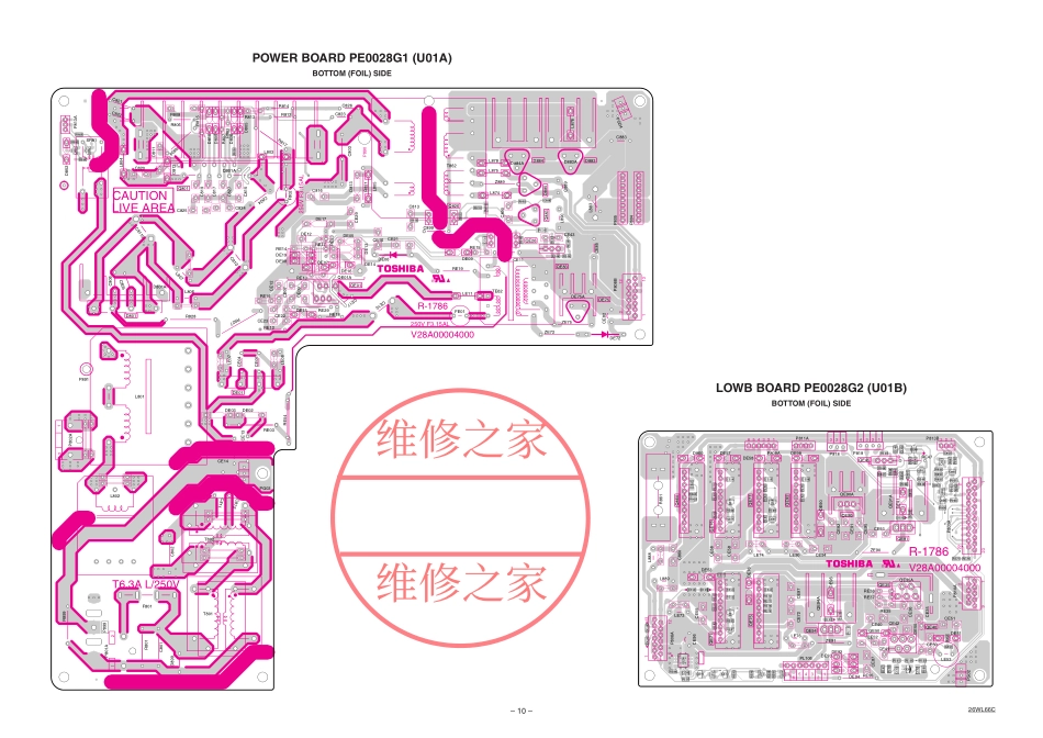 东芝26WL66C彩电原理图_东芝-26WL66C-图纸.pdf_第1页