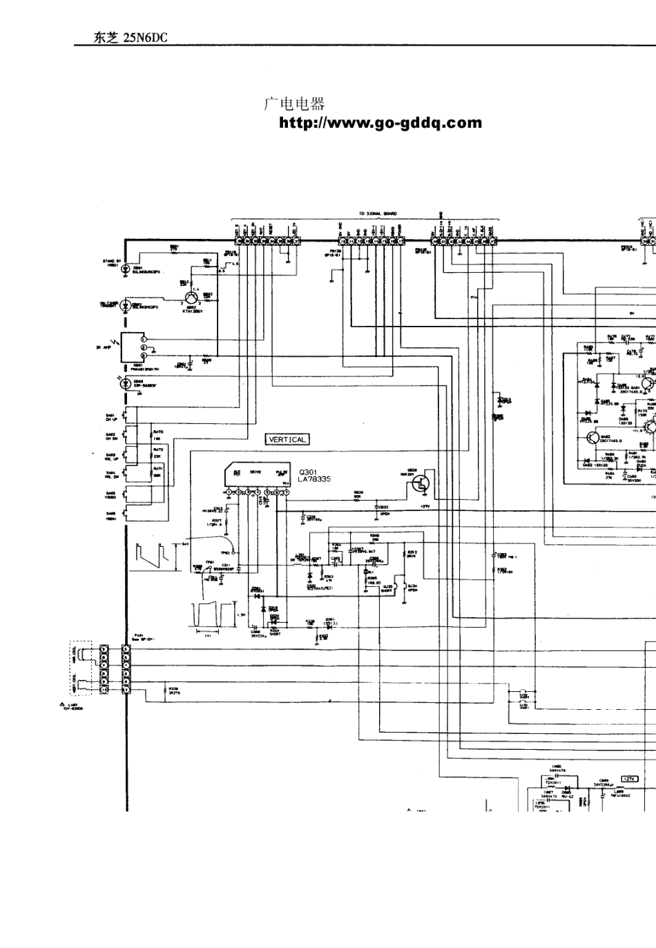 东芝25N6DC彩电原理图_东芝  25N6DC(09).pdf_第1页