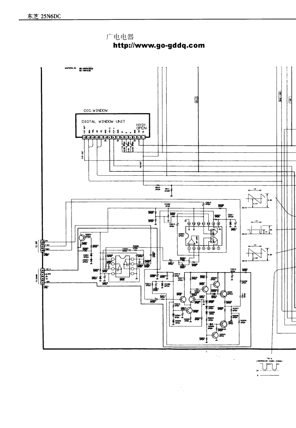 东芝25N6DC彩电原理图_东芝  25N6DC(05).pdf_第1页