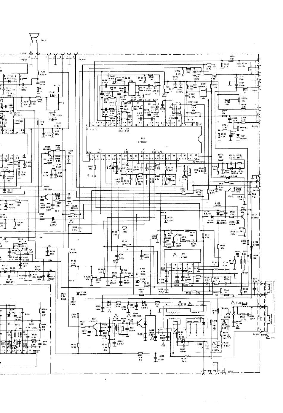 虹美C5482电视机电路原理图_虹美  C5482(02).pdf_第1页