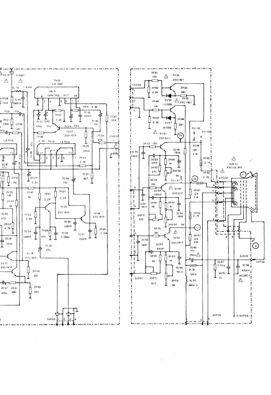 虹美C5459电视机电路原理图_虹美  C5459(06).pdf_第1页