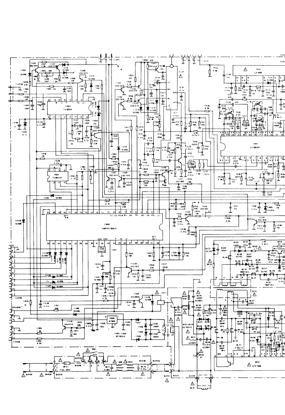 虹美C5459电视机电路原理图_虹美  C5459(03).pdf_第1页