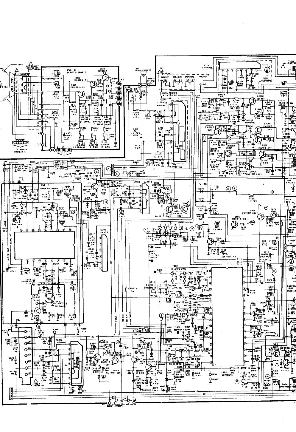 虹美C5403彩电电路原理图_虹美  C5403(01).pdf_第1页