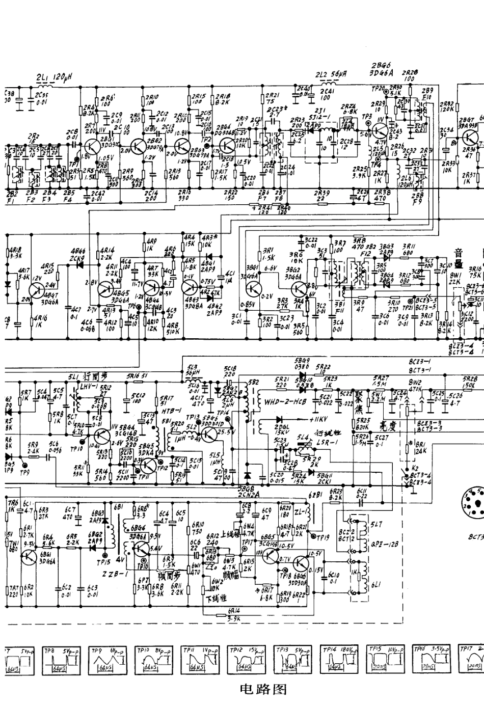 红梅WHD-2电视机电路原理图_红梅  WHD-2(02).pdf_第1页