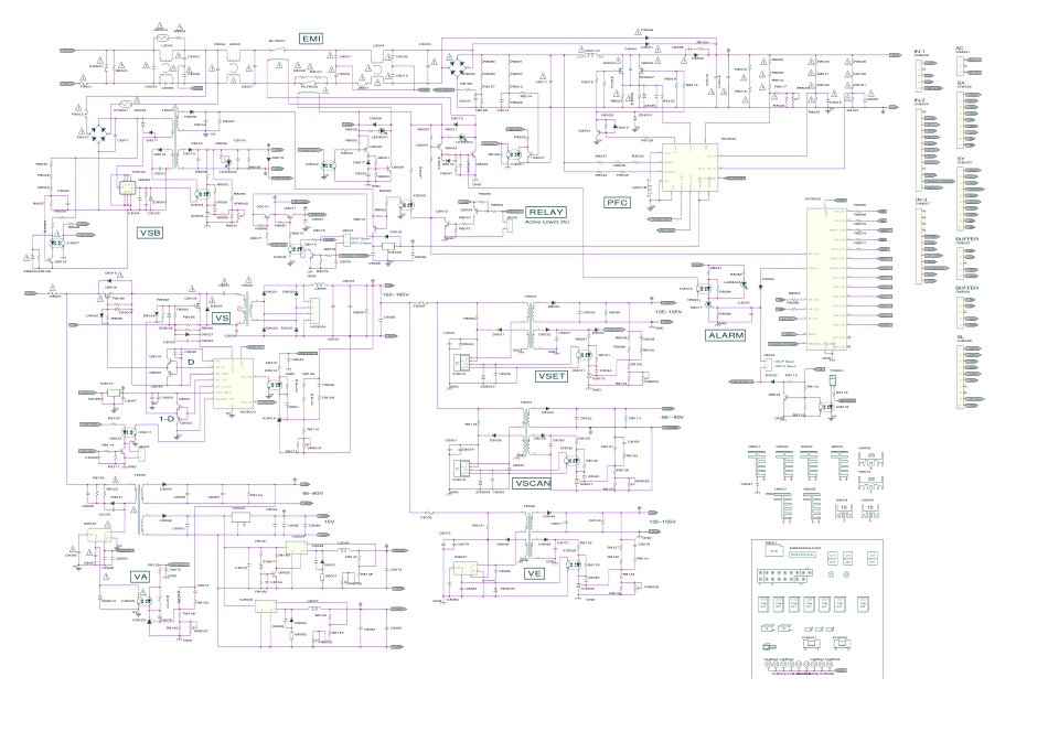 PDP4218三星V3屏维修资料之三_主电路-68A_MAIN.pdf_第1页