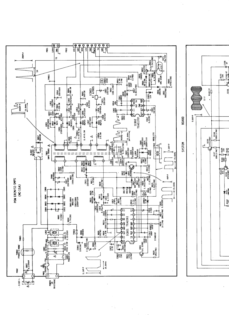 韩国MC-15A彩电电路原理图_韩国  MC-15A(01).pdf_第1页