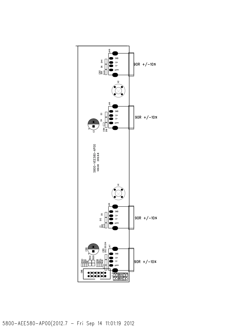 PCB丝印_USB连接板丝印.pdf_第1页