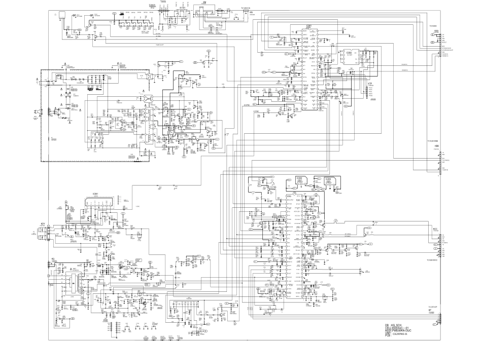 三洋CK29F98S彩电原理图_CK29F98S-01.PDF_第1页