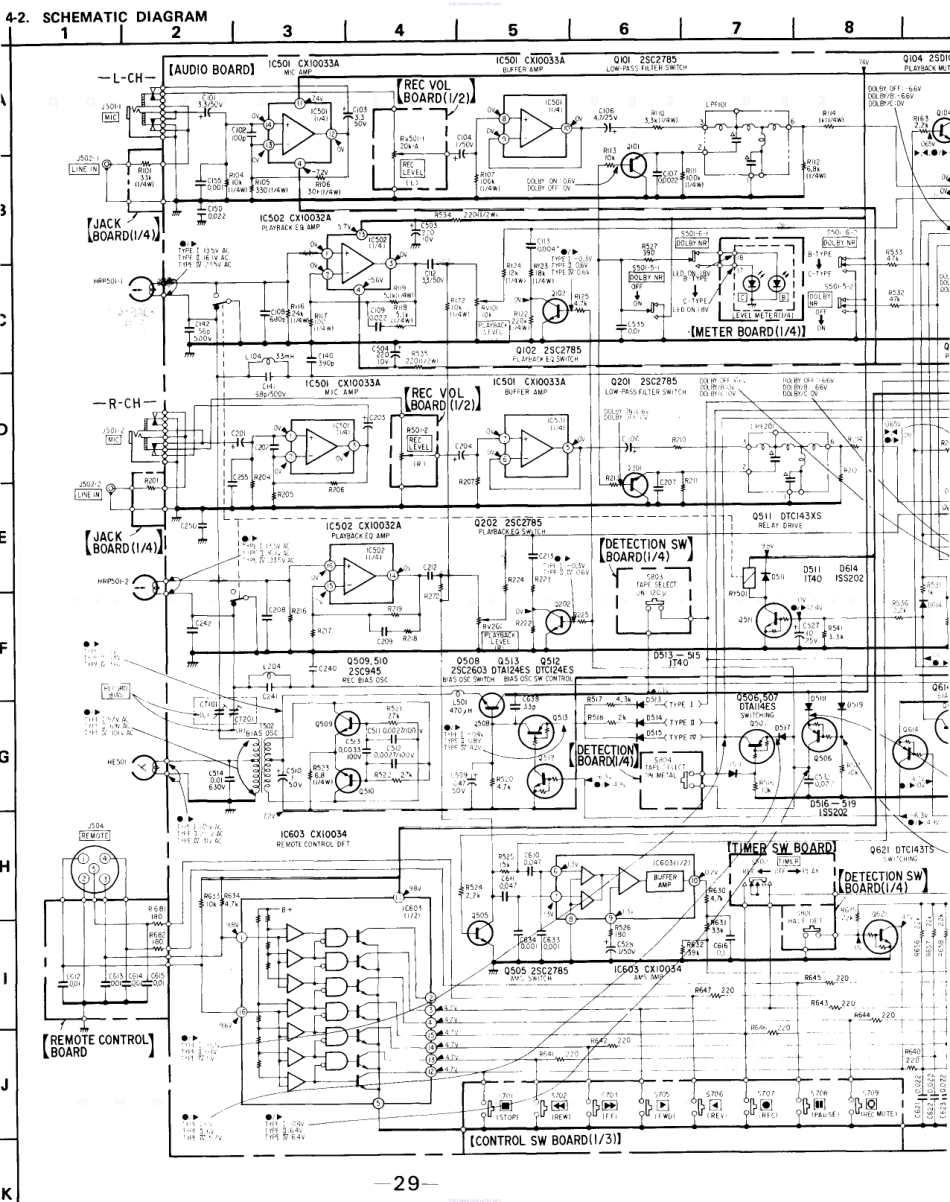 索尼SONY TC-FX510电路图.pdf_第1页