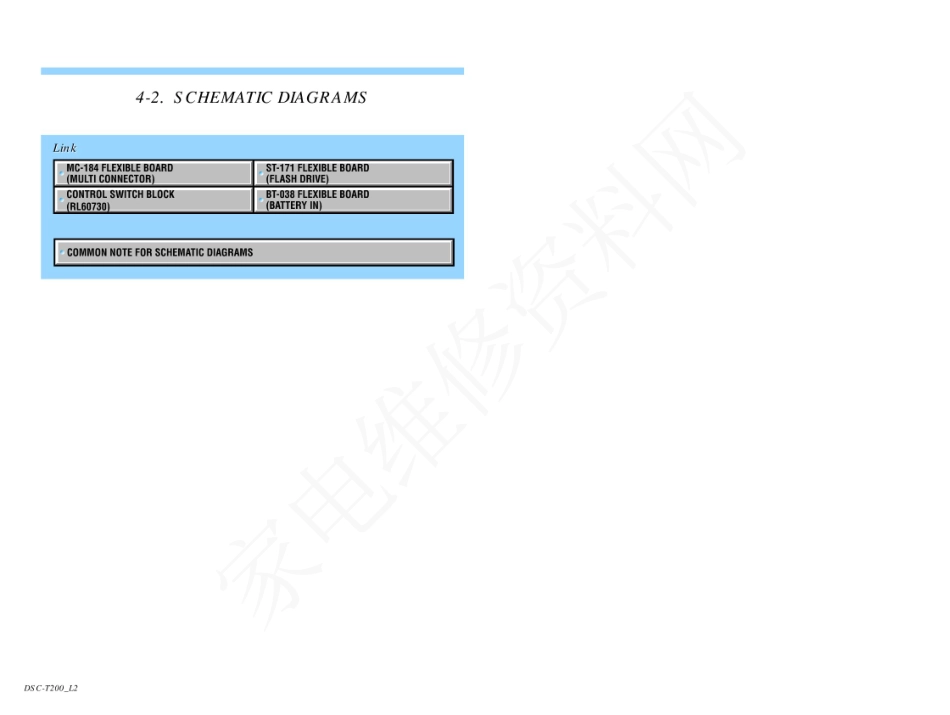 索尼DSC-T200数码相机电路图.pdf_第1页