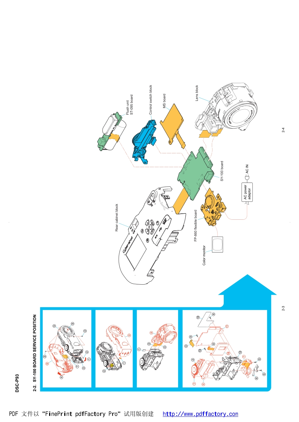 索尼DSC-P93数码相机维修手册_SONY_DSC-P93.pdf_第2页