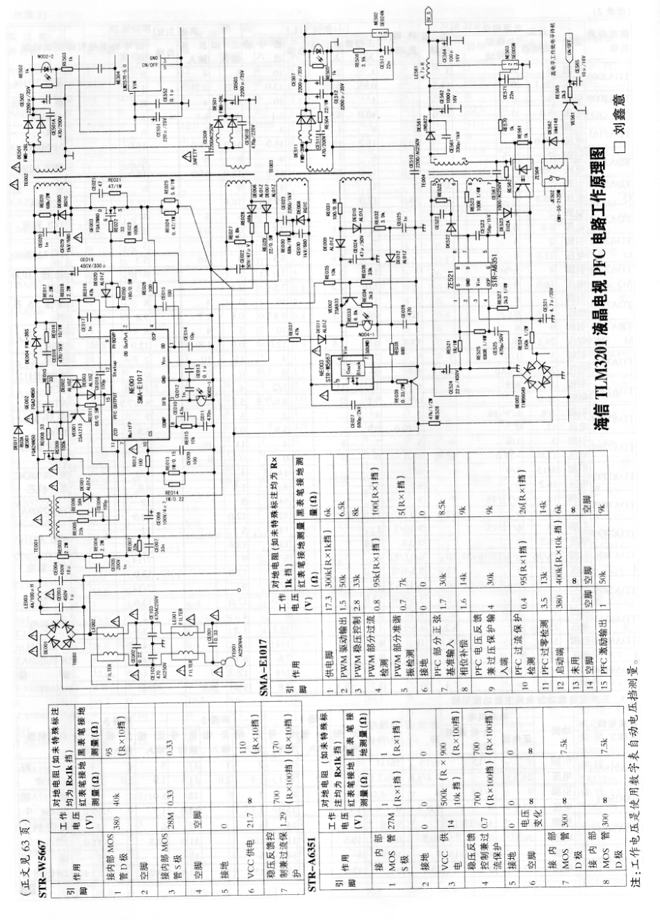 海信TLM3201液晶电视PFC电路原理图_海信TLM3201液晶彩电PFC电路工作原理图.pdf_第1页