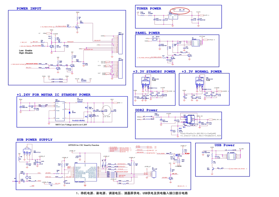 海信TLM47V67PK液晶电视（1680板）电路图.pdf_第1页