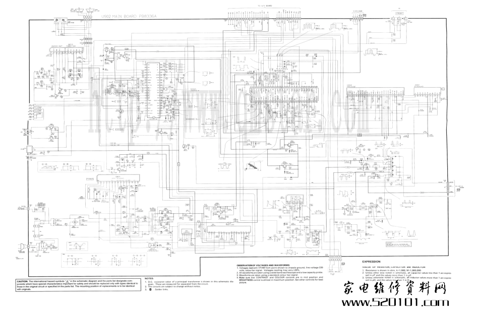 东芝21N3DH彩电原理图_东芝21N3DH电视机图纸.pdf_第2页