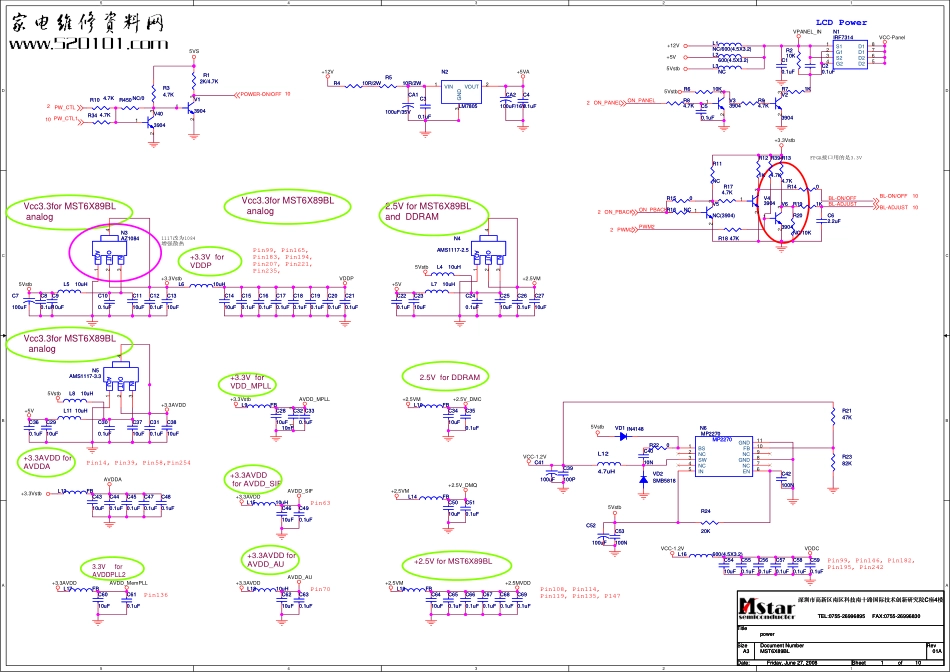 海信TLM42T08GP等离子电视原理图_海信TLM42T08GP.pdf_第1页