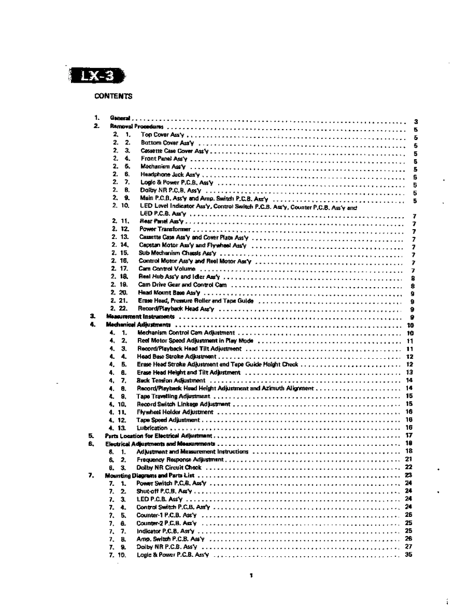 Nakamichi LX-3盒式卡带机维修手册.pdf_第2页