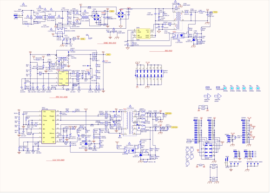 海信TLM32V88PK系列液晶（1666板）电源电路原理图.pdf_第1页