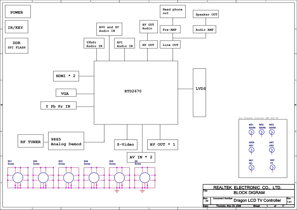 海信TLM37E29（4）系列液晶（1582板）主板电路原理图.pdf_第1页