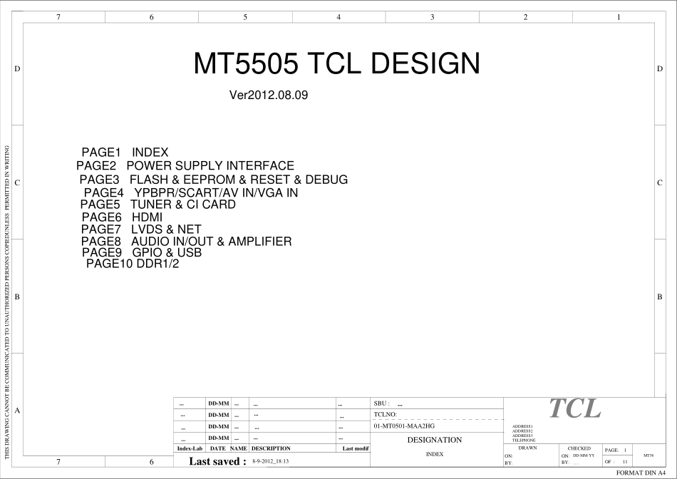 MT55机芯维修手册_MT55机芯数字板电路图.pdf_第1页