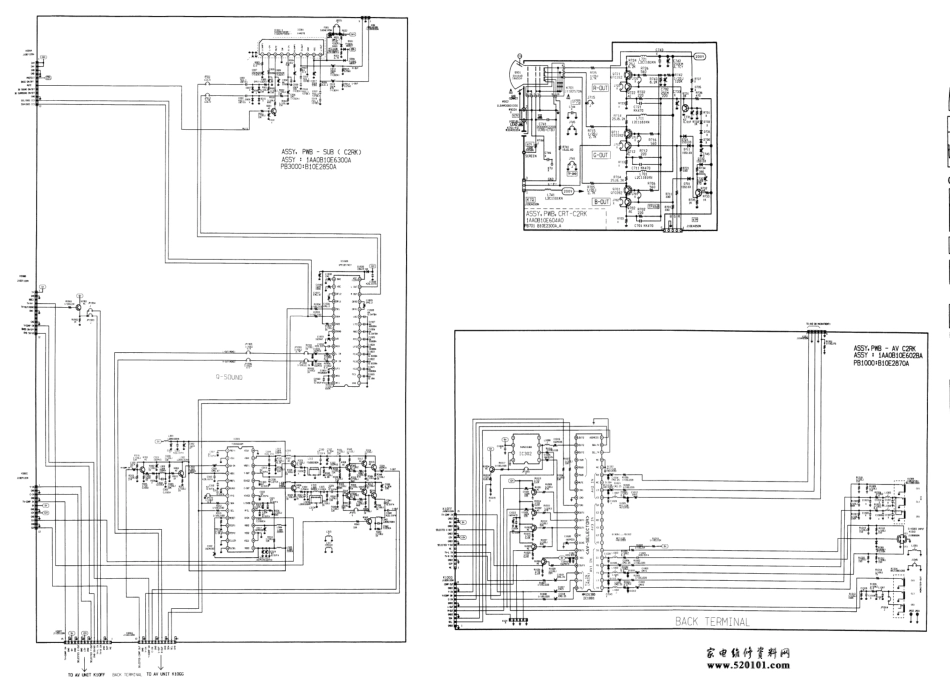 三洋CK25F1彩电电路原理图.pdf_第2页