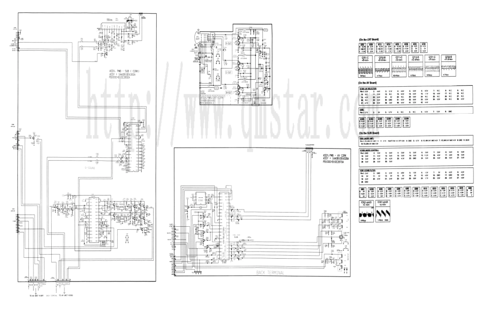 三洋CK25F1-00彩电电路原理图_CK25F1-00.pdf_第2页