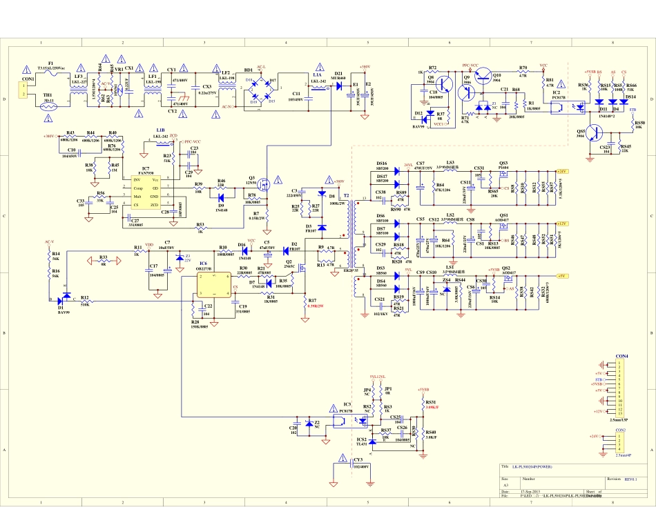 LK-PL500204P电源板电路原理图.pdf_第1页