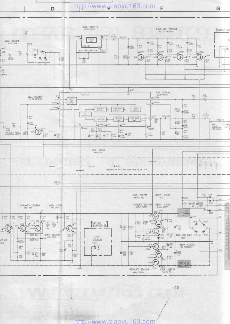 索尼SONY TC-FX33电路图.pdf_第2页