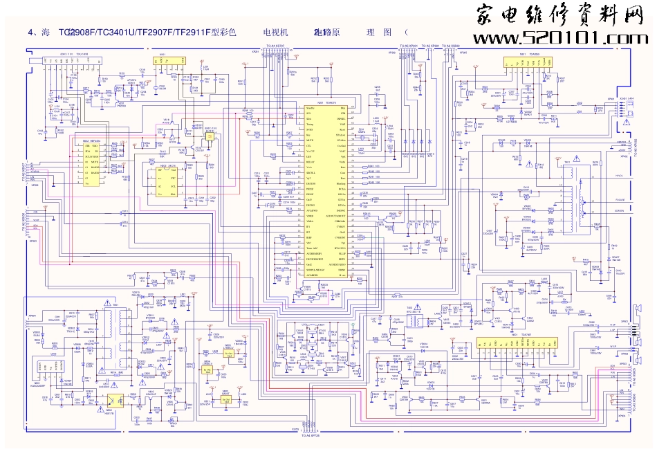海信TF2907F彩电原理图_09032414142252.pdf_第1页