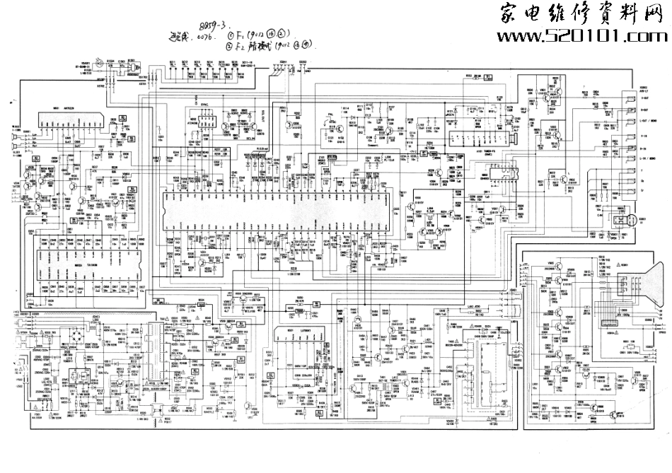 海信TF2906DH彩电原理图_海信TF2906DH彩电图纸.pdf_第1页