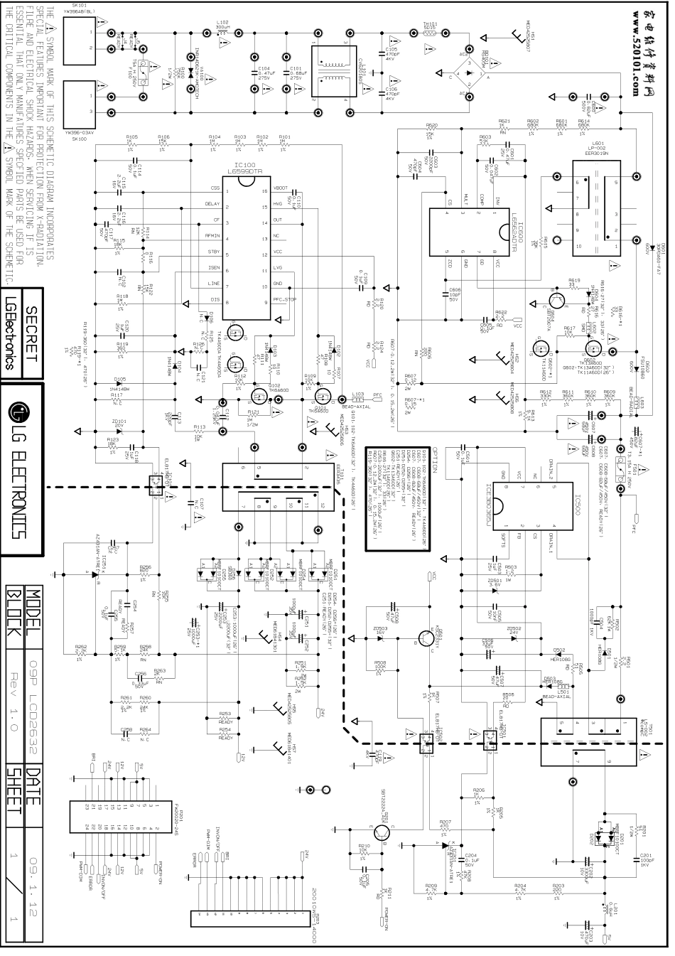 LG液晶电视LGP32-09P电源板电路图.pdf_第1页