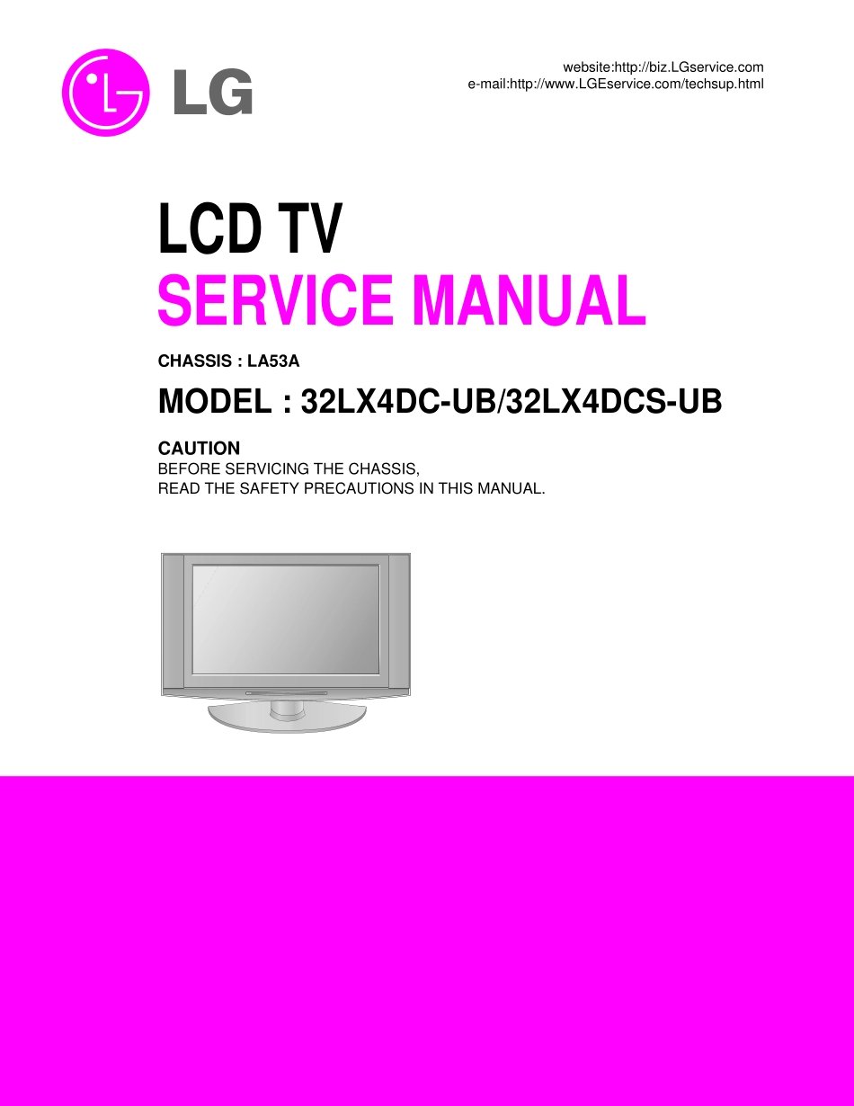 LG 彩电LA53A机芯原理图.pdf_第1页