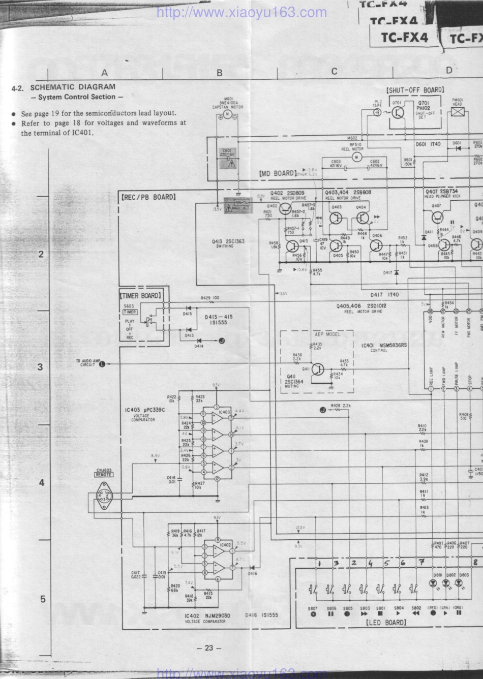 索尼SONY TC-FX4电路图.pdf_第1页