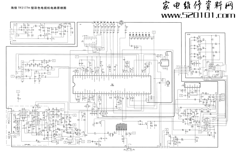 海信TF2117H彩电原理图_09032414233820.pdf_第1页