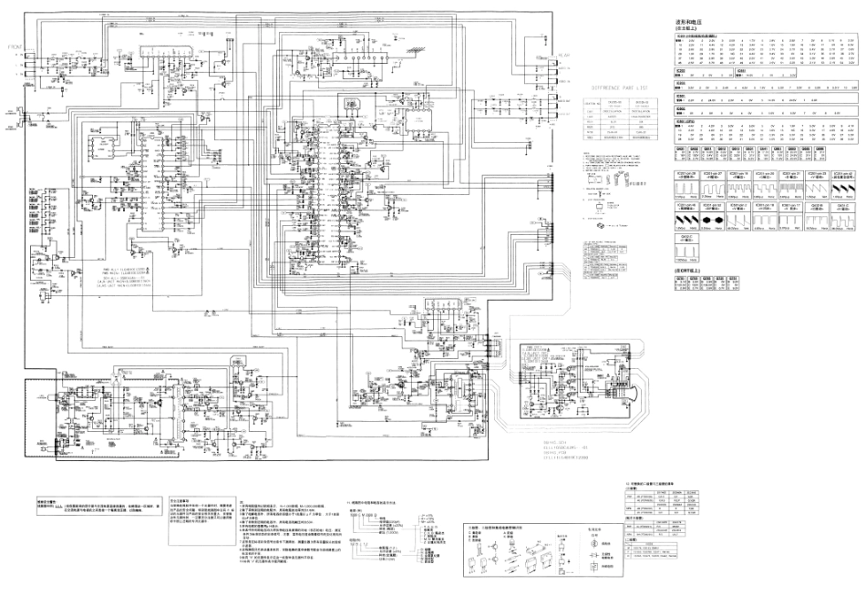 三洋CK21D80彩电原理图_三洋CK21D80电视机图纸.pdf_第1页