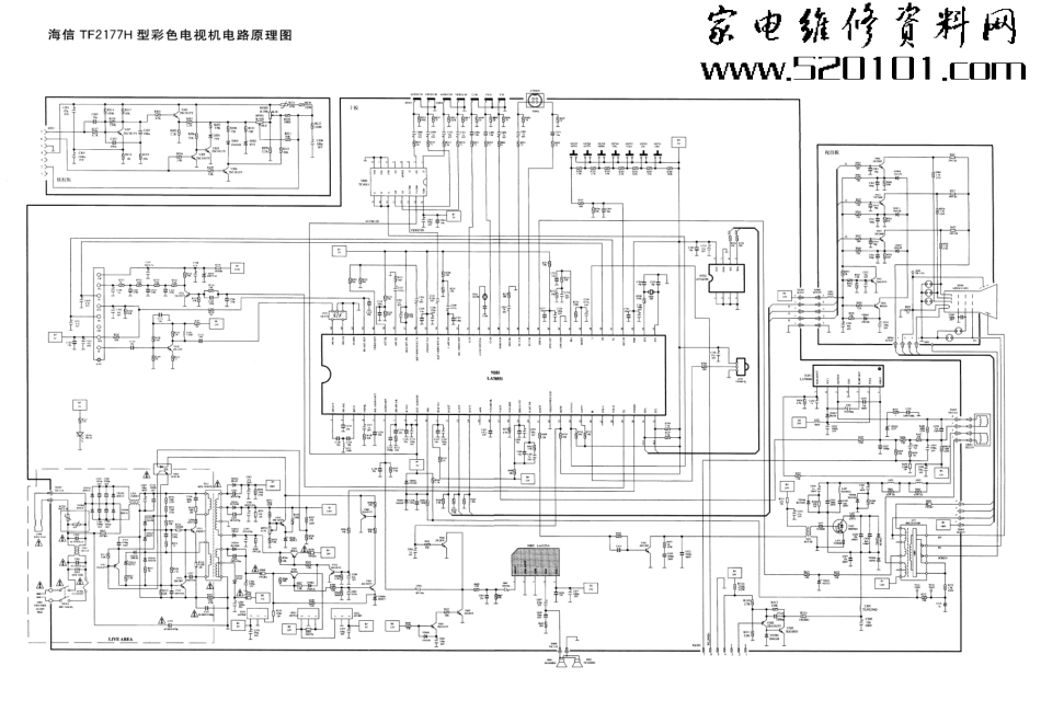 海信TF21A22彩电原理图_海信TF21A22彩电.pdf_第1页