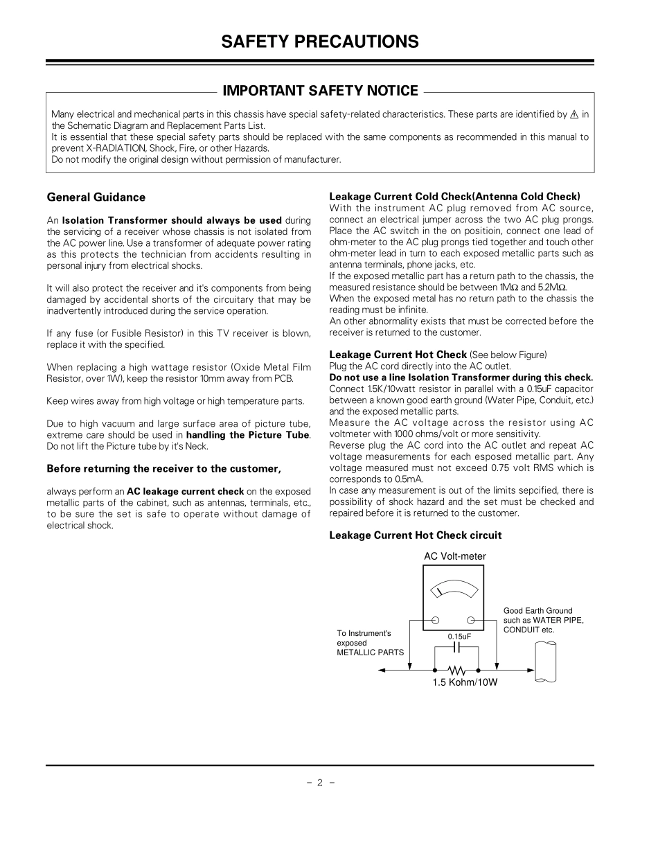 LG RU-20LA61液晶电视维修手册和原理图_LG RU-20LA61液晶.pdf_第2页