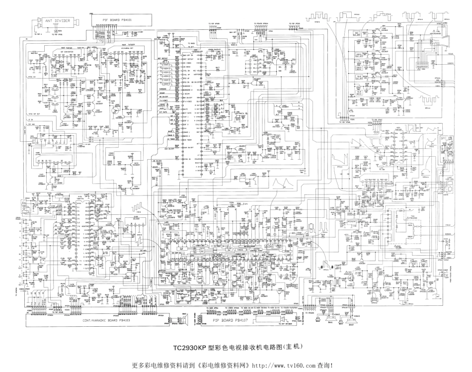 海信TC2930KB2彩电原理图_海信TC2930KB2彩电电原理图.pdf_第1页