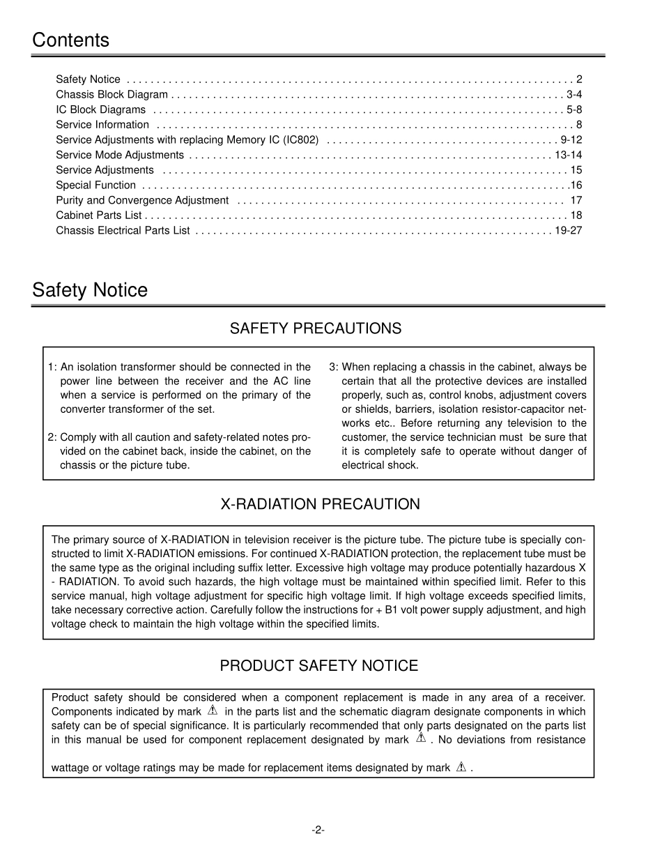 三洋CE21KF8R-FC3-G2彩电原理图_三洋CE21KF8R-FC3-G2.pdf_第2页