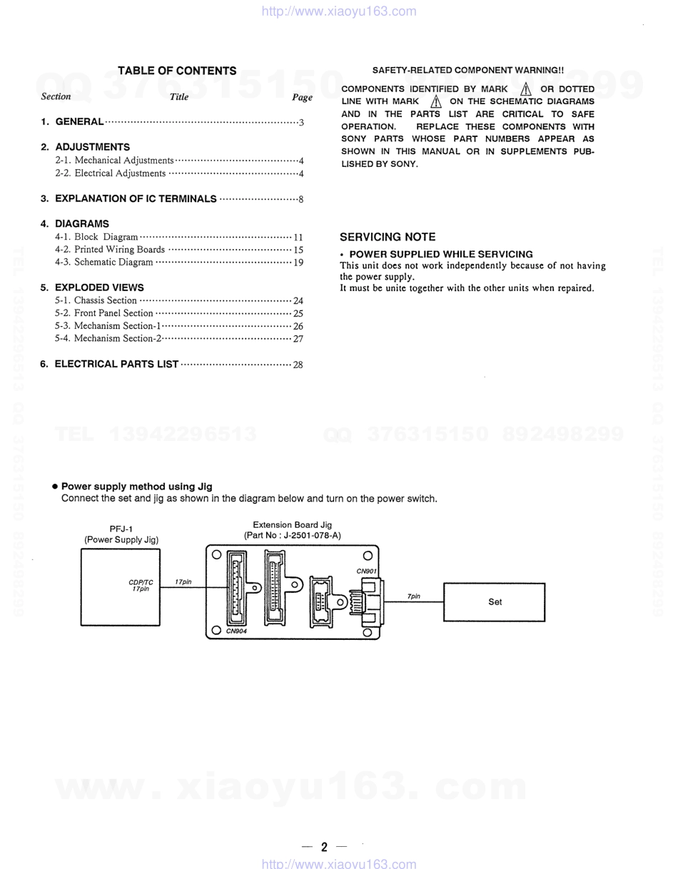 索尼SONY TC-EX10电路图.pdf_第2页