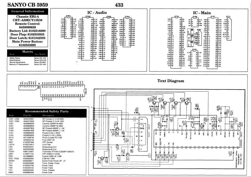 三洋CB5959彩电原理图_三洋SANYO CB5959.pdf_第1页