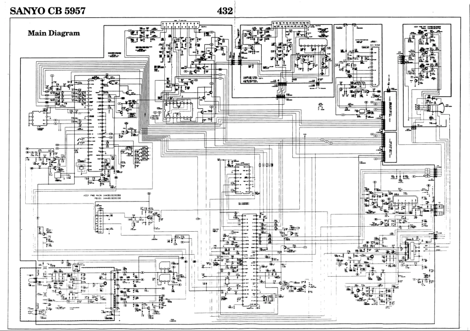 三洋CB5957彩电原理图_三洋SANYO CB5957.pdf_第2页