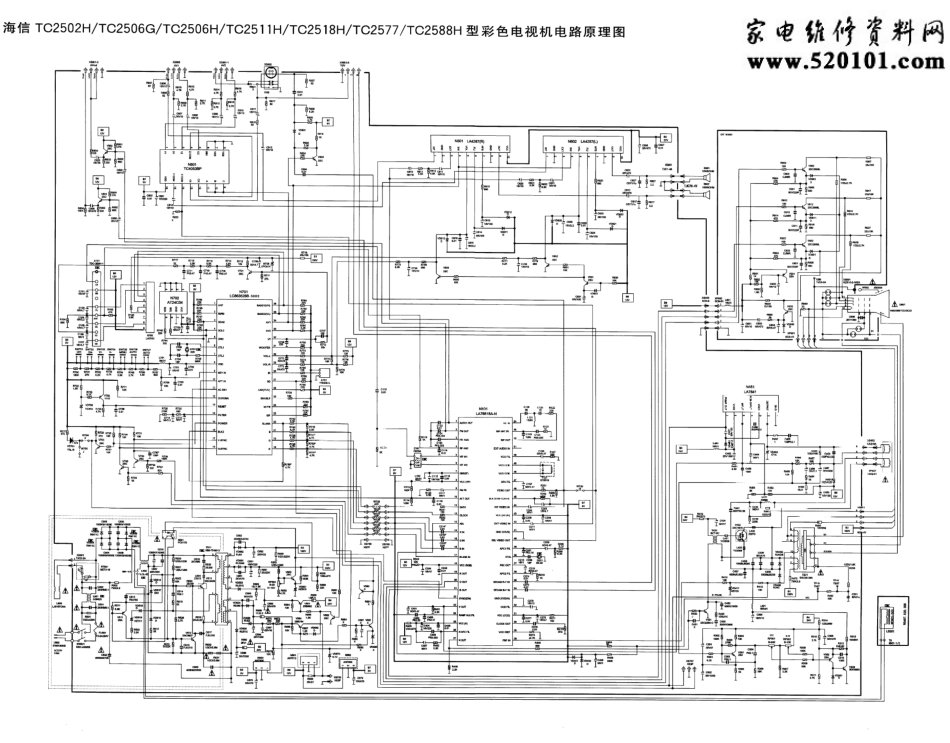 海信TC2502H彩电电路原理图.pdf_第1页