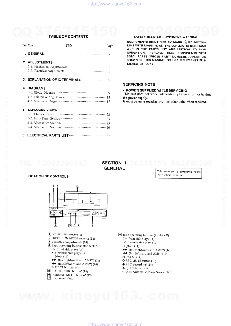 索尼SONY TC-EX5电路图.pdf_第2页