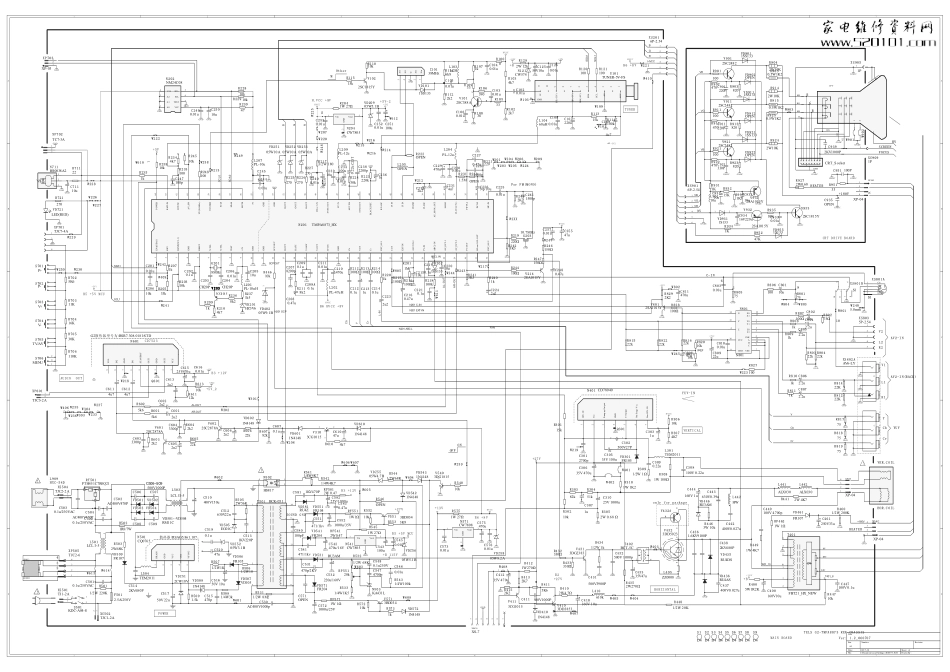 海信TC2119D彩电原理图_海信TC2119D彩电.pdf_第1页