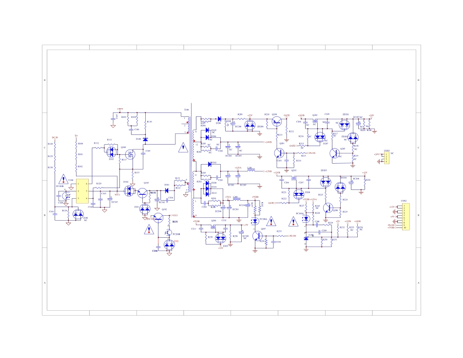 三洋AY156D-4SF19电源板电路原理图.pdf_第1页