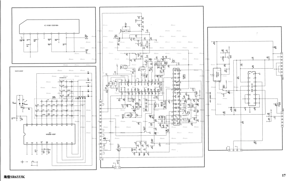 海信SR6333K彩电原理图_海信SR6333K电视机图纸.pdf_第2页