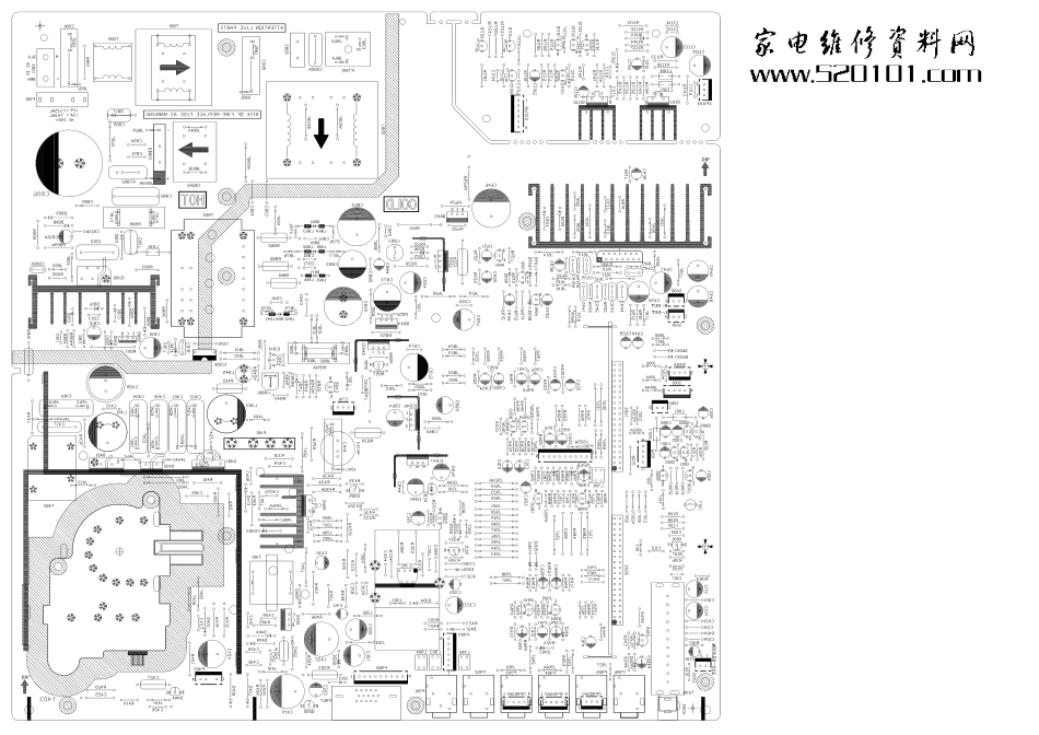 第七章 整机PCB 电路 拆解图_主板-PCB图.pdf_第1页