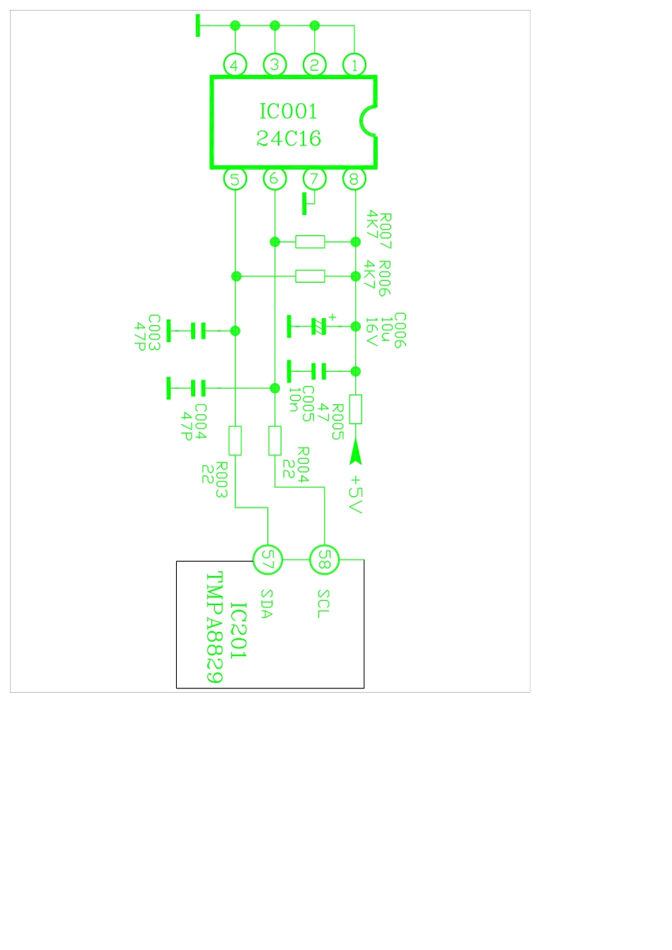 单元电路图和方框图_图1-2  存储器工作电路.pdf_第1页