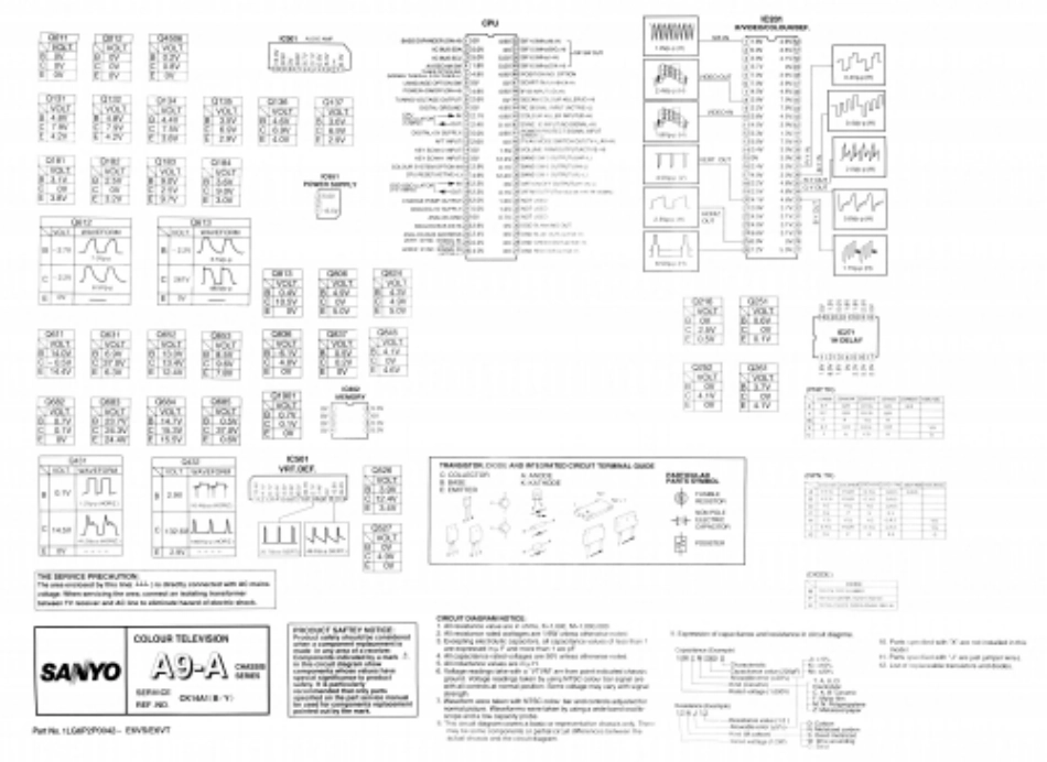 三洋A9机芯线路原理图_SANYO（三洋）_A9机芯电路图_2..pdf_第1页