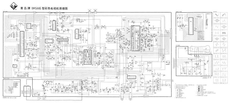 海信SR5446(84C640+TA两片)彩电原理图_SR5446(84C640+TA两片）.pdf_第1页